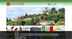 Desktop Screenshot of comune.pontida.bg.it